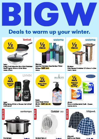 Deals to Warm up your Winter catalogue