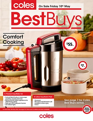 Coles Best Buys - Comfort Cooking catalogue