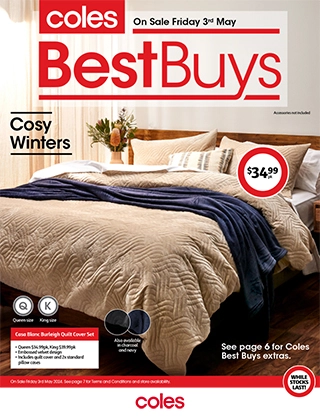Coles Best Buys - Cosy Winters catalogue