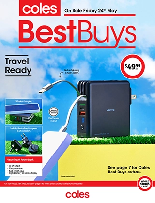 Coles Best Buys - Travel Ready catalogue
