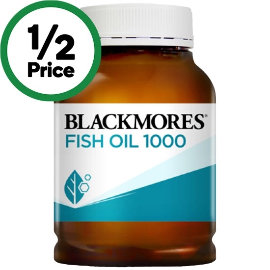 Blackmores Fish Oil 1000mg Capsules Pk 400*