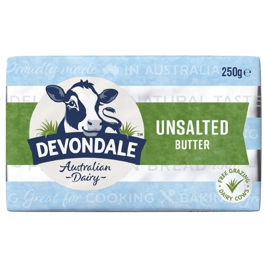 Devondale Butter 250g – From the Fridge