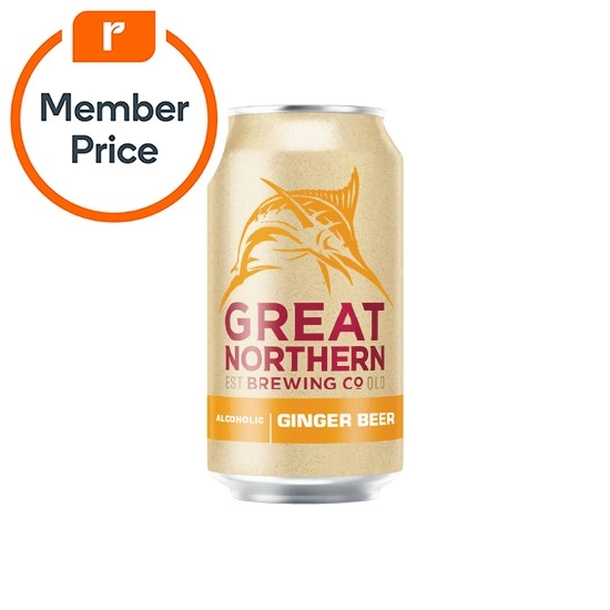 Great Northern Ginger Beer Cans 24x375ml