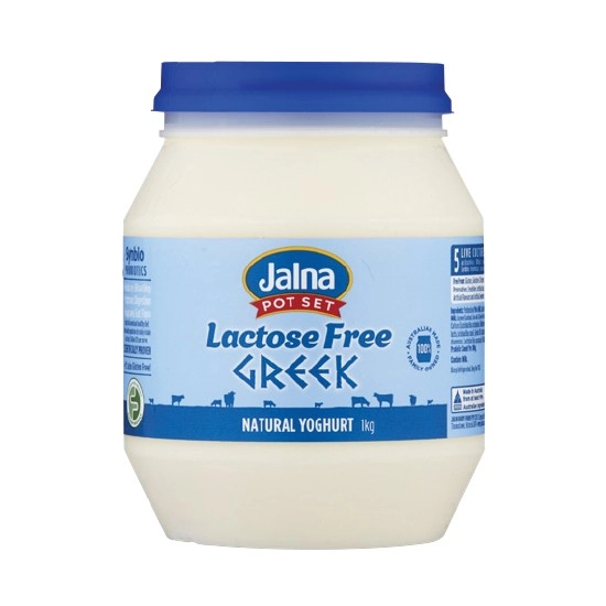 Jalna Lactose Free Greek Yoghurt 1 kg – From the Fridge