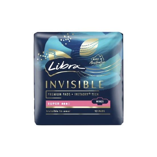 Libra Invisible Pads Pk 10-14