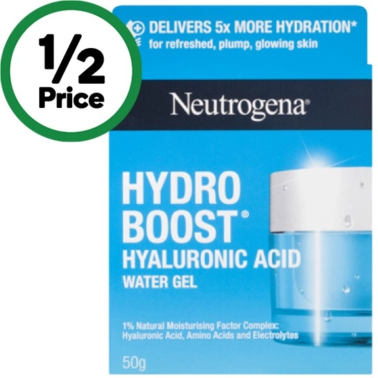 Neutrogena Hydro Boost Hyaluronic Acid Water Gel Face Moisturiser 50g