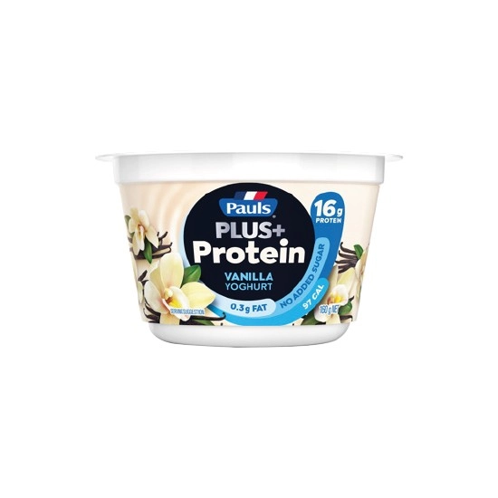 NEW Pauls Plus Protein Yoghurt 160g