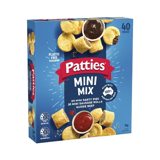 Patties Party Pack 1.25 kg or Mini Combo Pack 1 kg