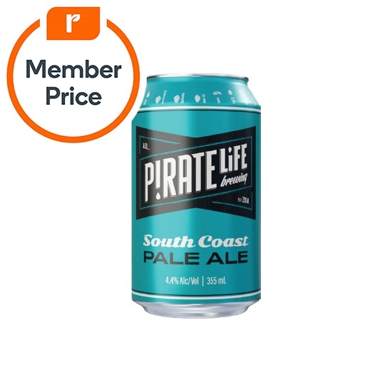 Pirate Life South Coast Pale Ale Cans 16x355ml