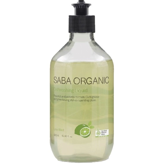 Saba Organic Dishwashing Liquid 500ml