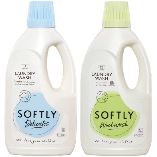 Softly Wool Wash or Delicates Laundry Liquid 1.25 Litre