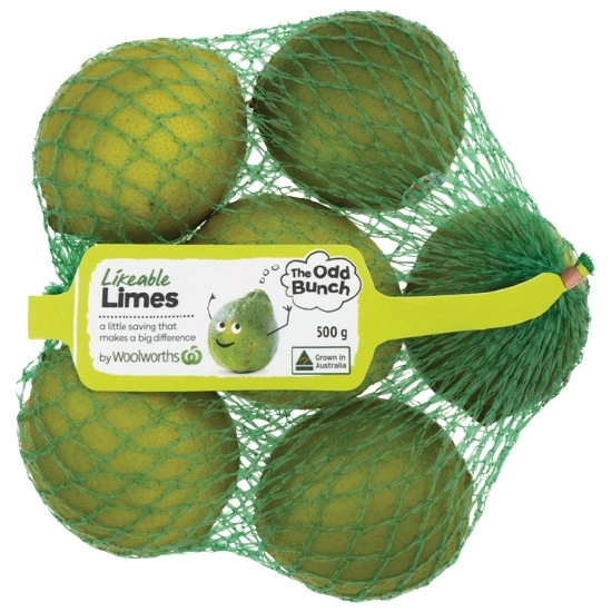 The Odd Bunch Australian Limes 500g Pack