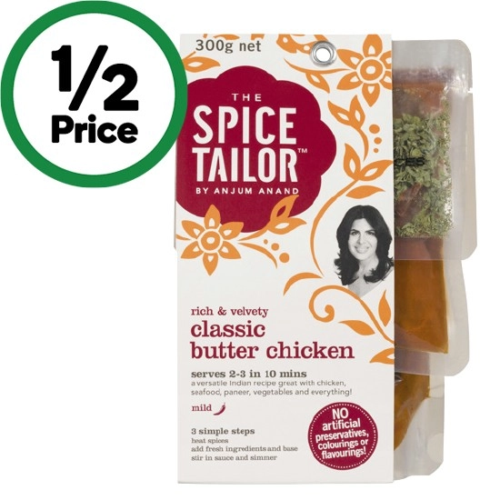 The Spice Tailor Indian Curry Kit, Biryani Kit or Daal Kit 225-500g
