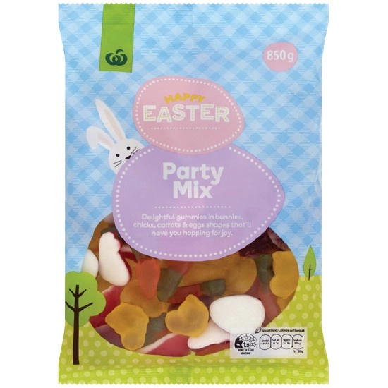 Woolworths Easter Party Mix 850g