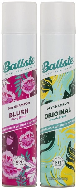 Batiste Dry Shampoo Blush or Original 350mL