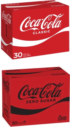 Coca-Cola Soft Drink 30x375mL
