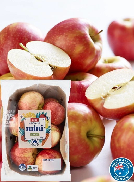 Coles Australian Mini Apples 1kg Pack