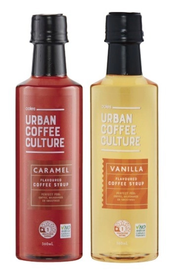 Coles Urban Coffee Culture Coffee Syrup 360mL