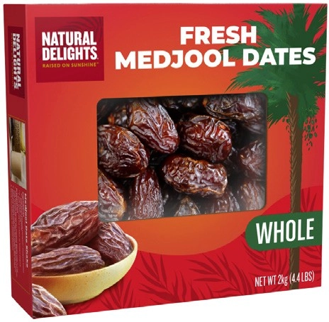 Fresh Medjool Dates 2kg Box