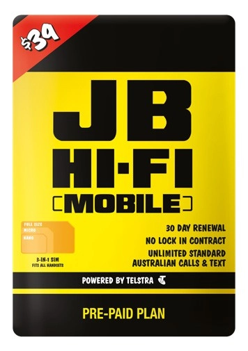 JB Hi-Fi Mobile SIM Kit