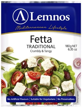 Lemnos Fetta Cheese 180g-200g