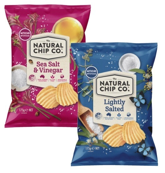 Natural Chip Co Potato Chips 175g
