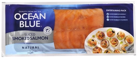 Ocean Blue Sliced Smoked Salmon 350g