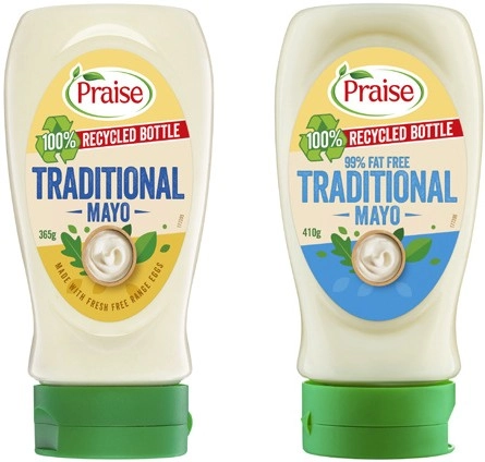Praise Squeeze Traditional Mayonnaise 365g-410g