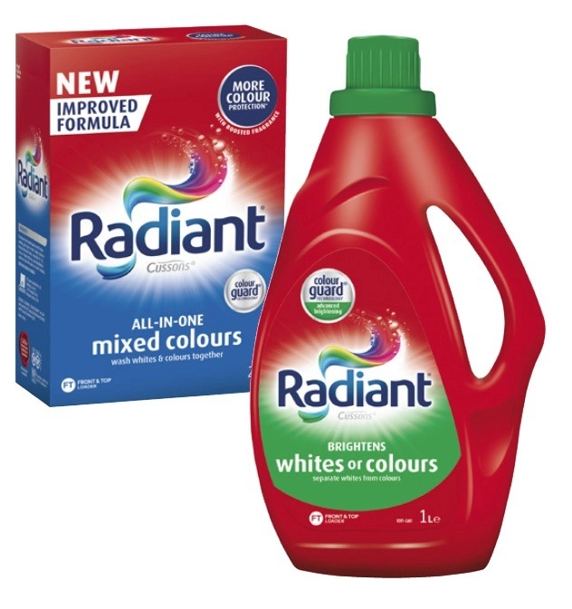 Radiant Laundry Liquid 2 Litre or Powder 2kg
