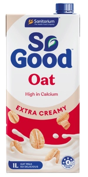 So Good Extra Creamy Oat Milk 1 Litre