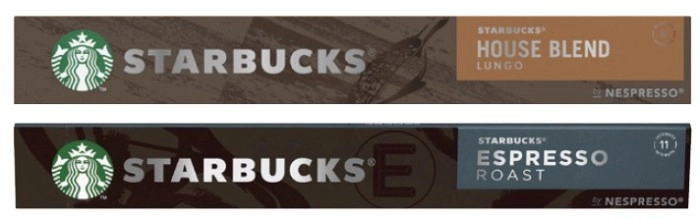 Starbucks By Nespresso Coffee Capsules 10 Pack