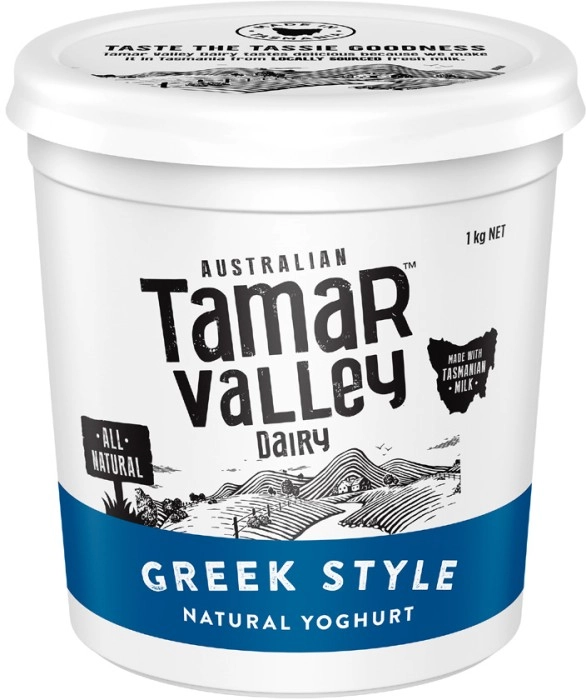 Tamar Valley Dairy Greek Style Yoghurt 1kg