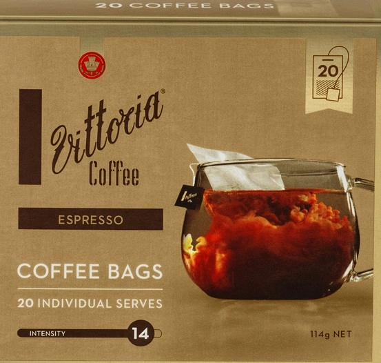 Vittoria Coffee Bags 20 Pack