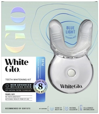 White Glo Plus Professional Results Teeth Whitening Kit 1 Pack