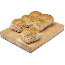 Woolworths Bread Rolls Grain Lunch 6 Pack