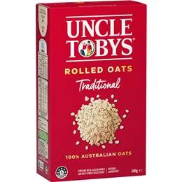 Uncle Tobys Oats Traditional Rolled Oats Porridge 500g