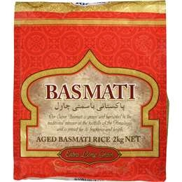 Riviana Basmati Rice Extra Long Grain 2kg