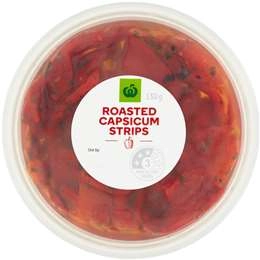 Woolworths Roasted Capsicum Strips 130g