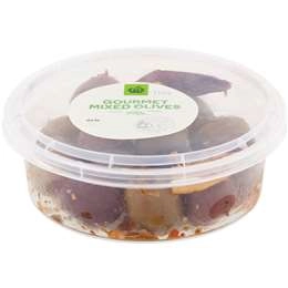Woolworths Mixed Gourmet Olives  110g
