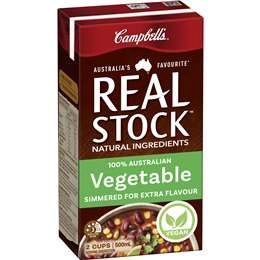 Campbell's Real Stock Vegetable Liquid Stock 500ml