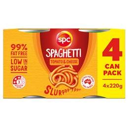 Spc Spaghetti Tomato & Cheese Sauce 220g X 4 Pack