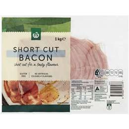 Woolworths Shortcut Bacon  1kg
