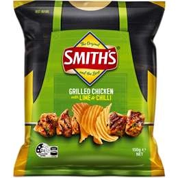 Smith's Limited Edition Grilled Chicken Lime & Chilli 150g