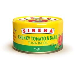 Sirena Tuna Tomato & Basil  95g