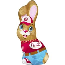 Red Tulip Chocolate Easter Rabbit  170g