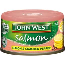John West Lemon & Cracked Pepper Salmon Tempters 95g