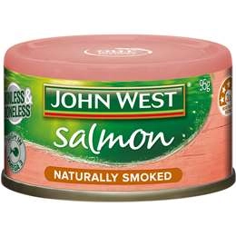 John West Naturally Smoked Salmon Tempters 95g