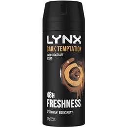 Lynx Deodorant Body Spray Dark Temptation 48h 165ml