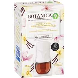 Botanica Vanilla & Himalayan Magnolia Plug-in Diffuser 19ml
