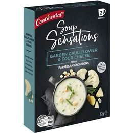Continental Soup Sensations Garden Cauliflower & Four Cheese 31g X 2 Pack